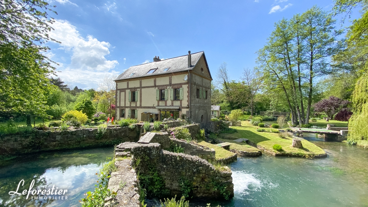 Exceptionnel moulin à vendre entre Rouen et Dieppe, Vallée de la Scie